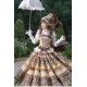 Classical Puppets Gateau de Antoinette Honey Layer Cake And Green Pea Corset Top and Skirt(Limited Pre-Order/2 Colours/Full Payment Without Shipping)